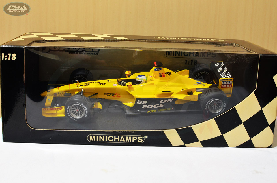 GIANCARLO FISICHELLA 2003 JORDAN EJ13 1:18